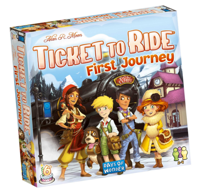 Ticket to Ride First Journey (image for) Ticket to Ride First Journey